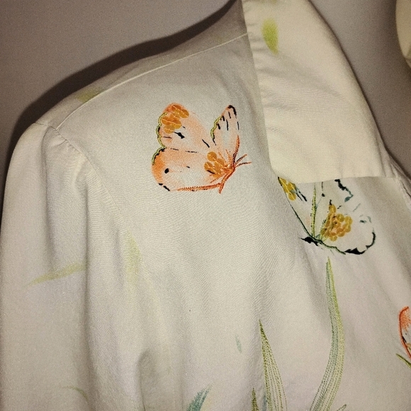 NANCY BOLEN EMBROIDERED SILK JACKET - Picture 9 of 13